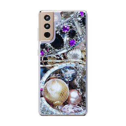 Clear Phone Case – Chrome Jewel