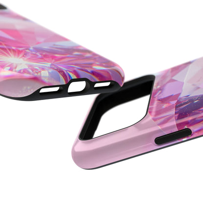 Impact-Resistant Phone Case – Pink Ice