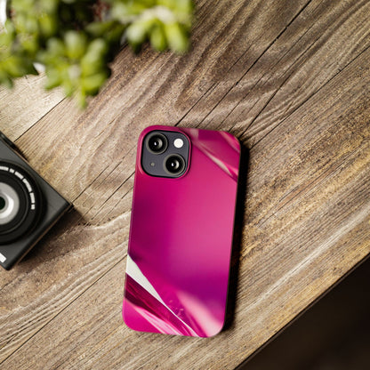 Slim Phone Case – Magenta Motion