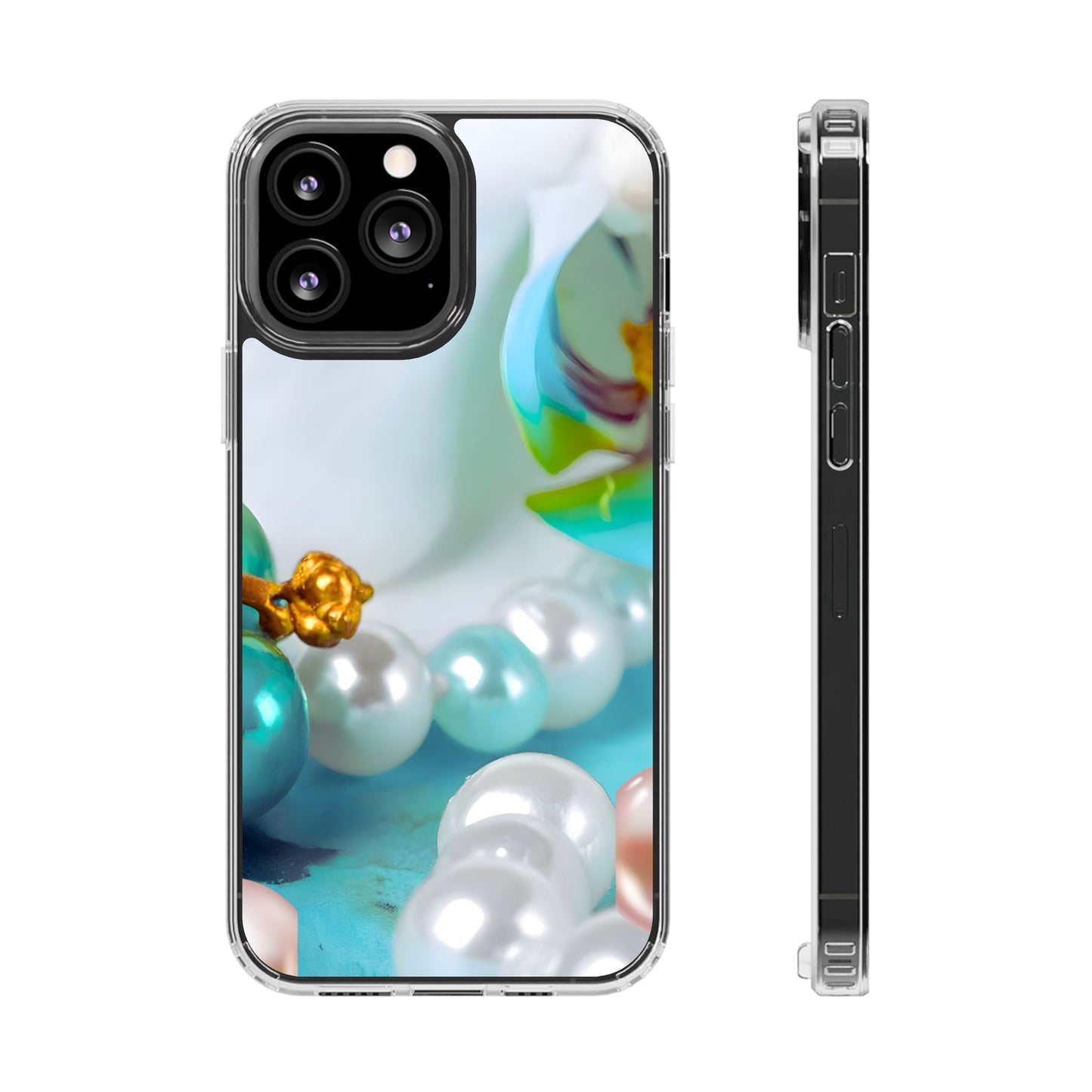 Clear Phone Case – Mermaid's Pearl