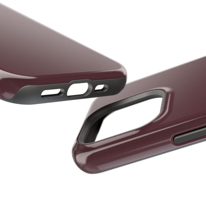 Impact-Resistant Phone Case – Mulled Wine – Compatible with iPhone 11–17 & Samsung Galaxy S22–S26 Series