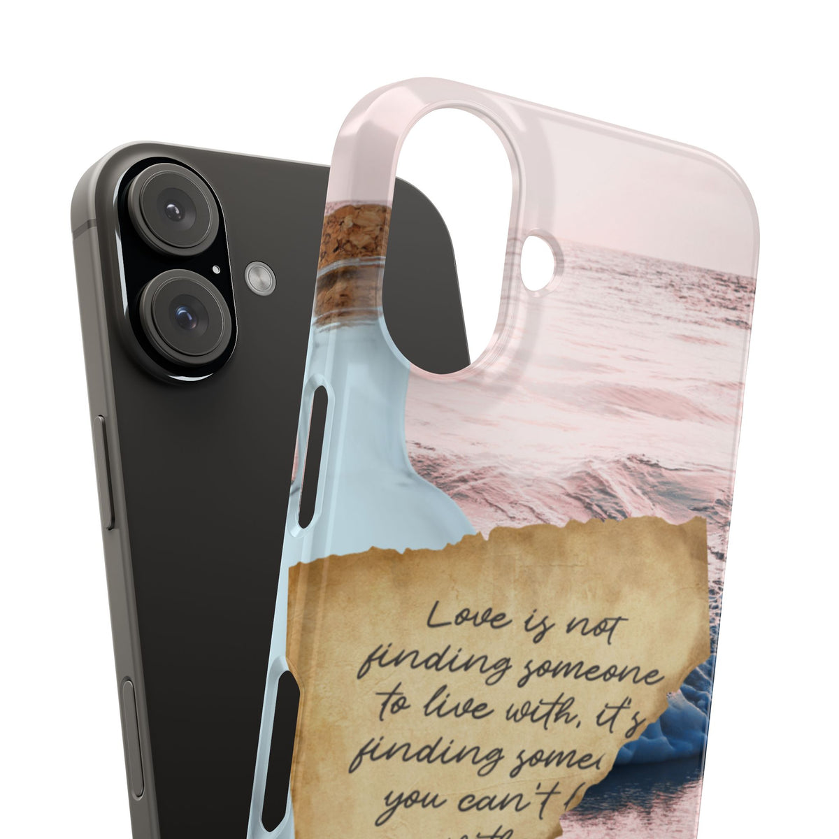 Slim Phone Case – Written in the Tide