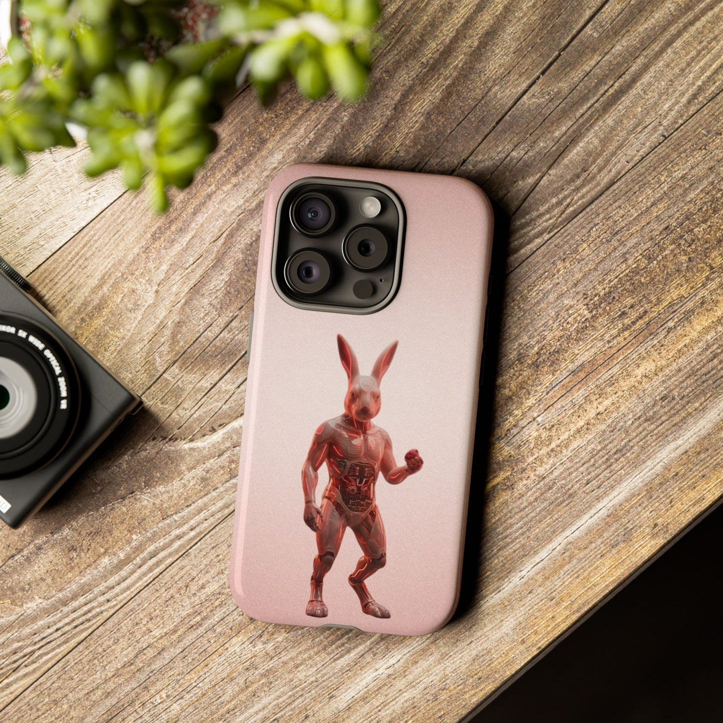 Protective Phone Case – Cyber Bunny