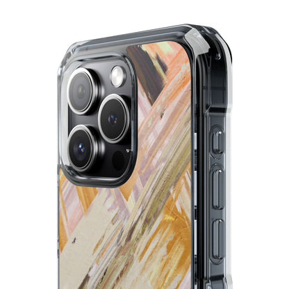 Clear Magnetic Phone Case – Brush & Bronze