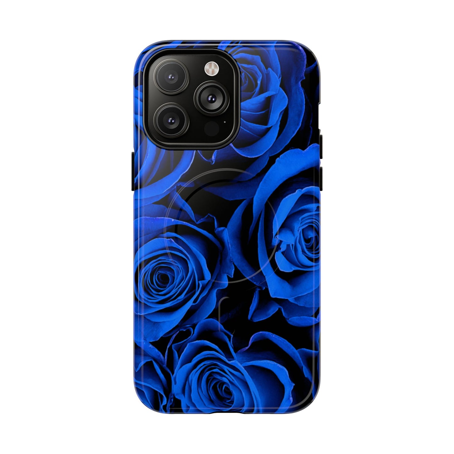 Protective Magnetic Phone Case – Midnight Bloom