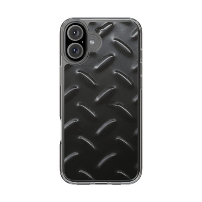 Clear Phone Case – Blackout Plate