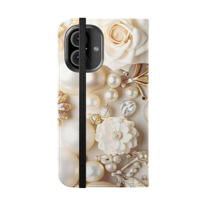 Flip Case – Ivory Opulence
