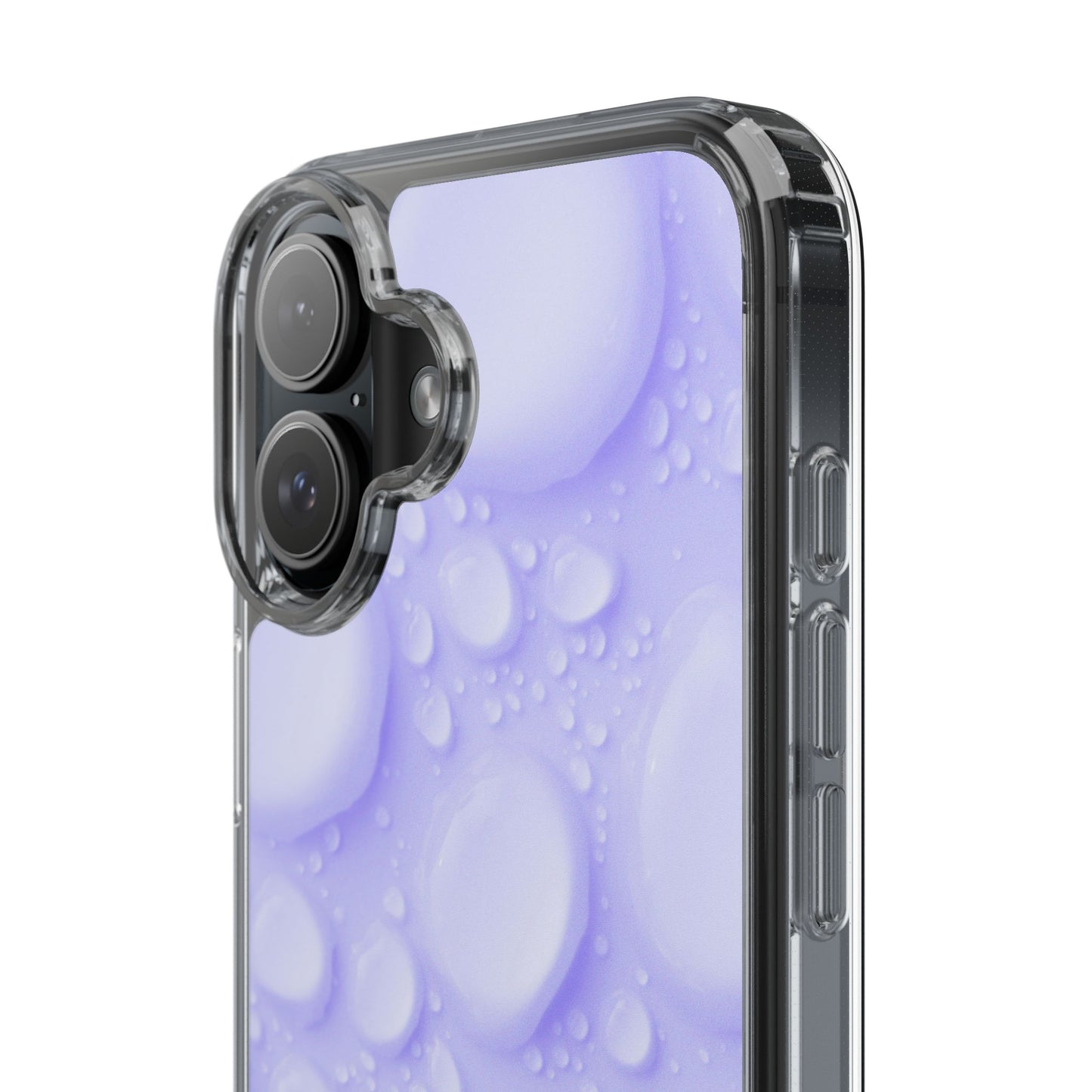 Clear Phone Case – Lilac Dew