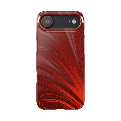 Slim Phone Case — Crimson Current