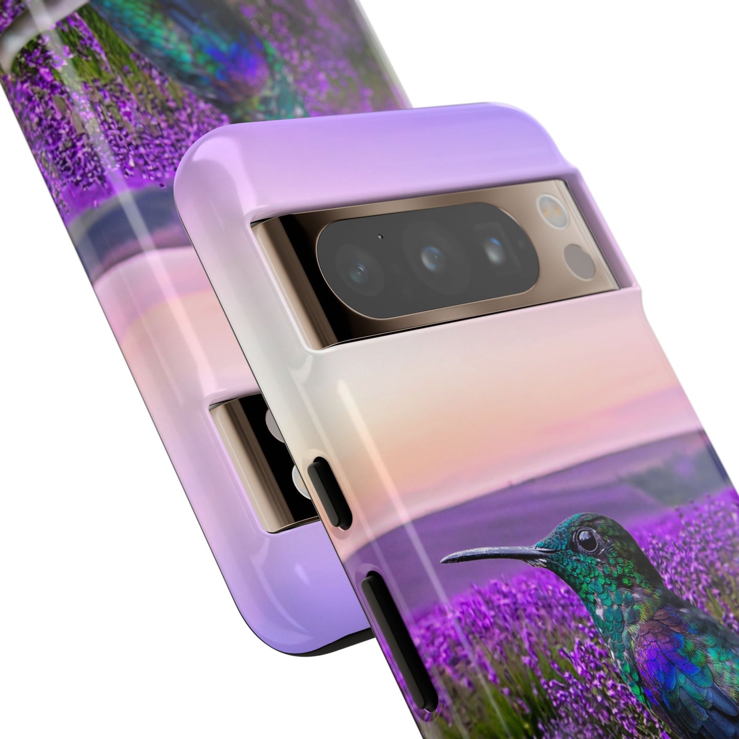 Protective Phone Case – Hummingbird Reverie