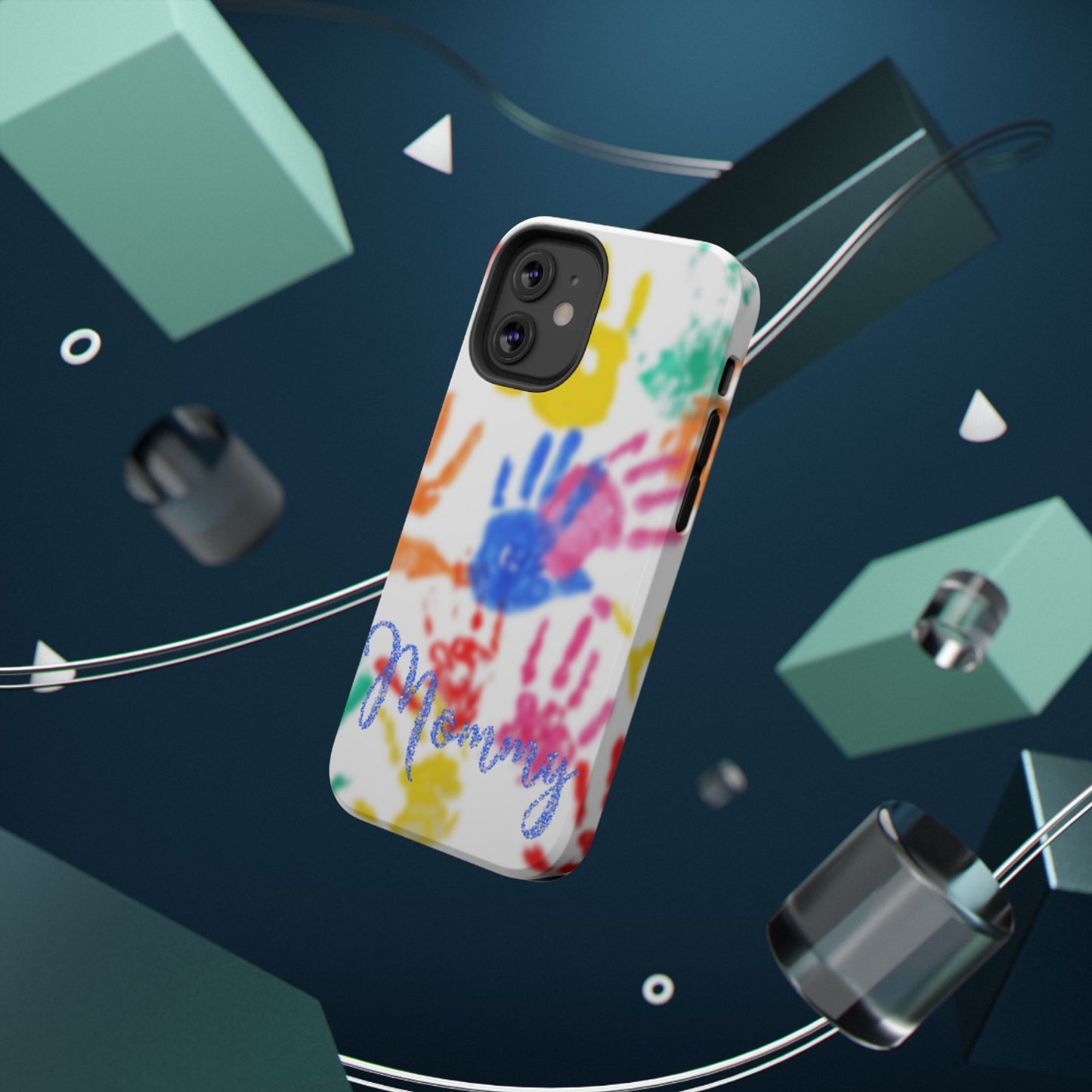 Impact-Resistant Phone Case – Handprint Memories