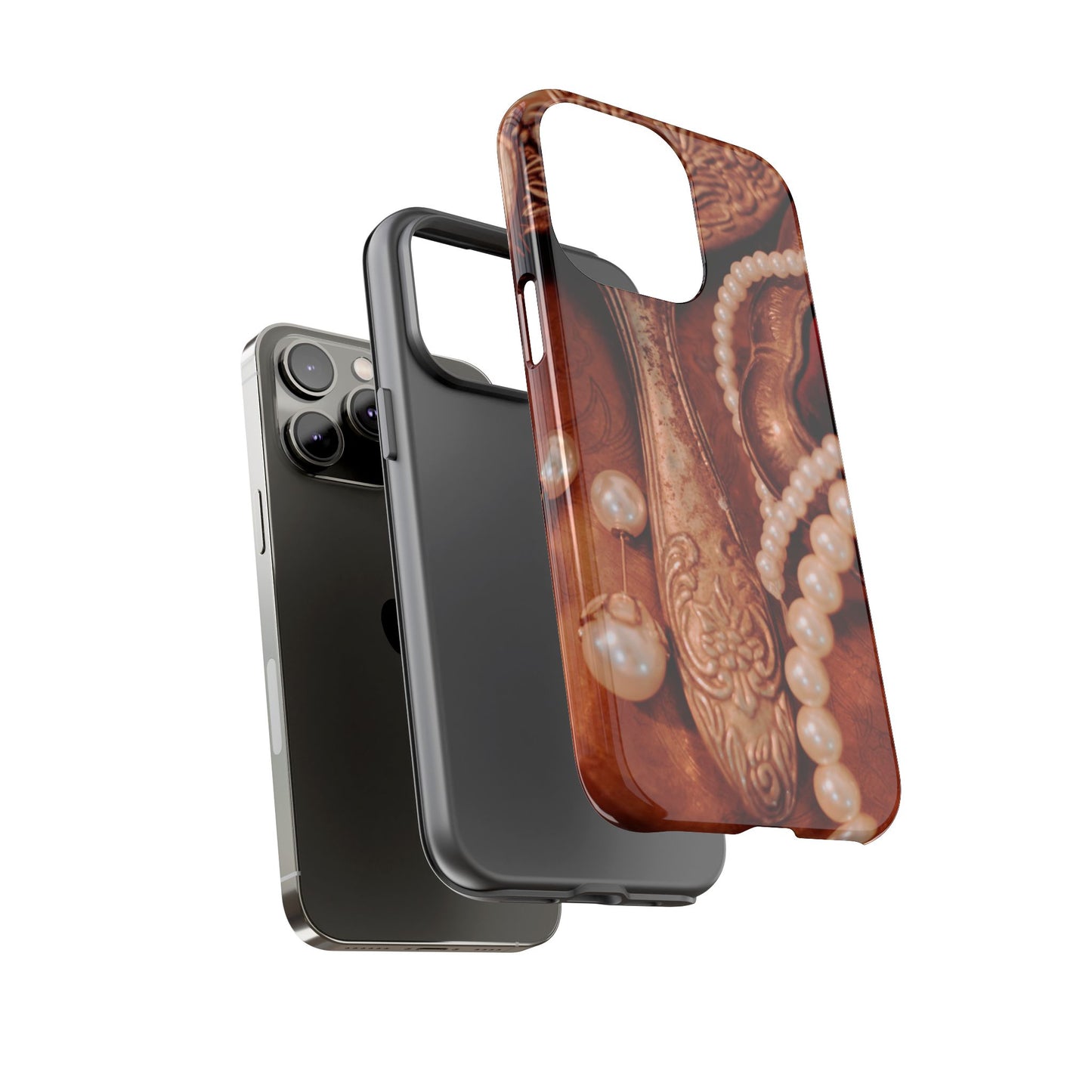 Protective Phone Case – Bronze Vanity