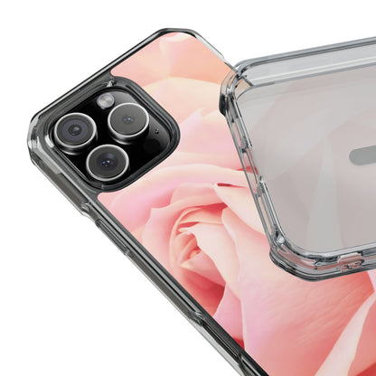 Clear Magnetic Phone Case – A Mother’s Rose Embrace