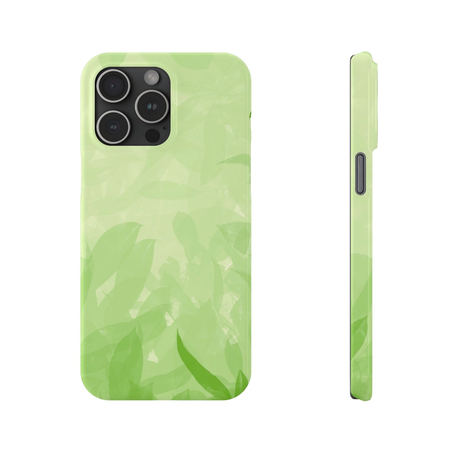 Slim Phone Case – Leaf Echo