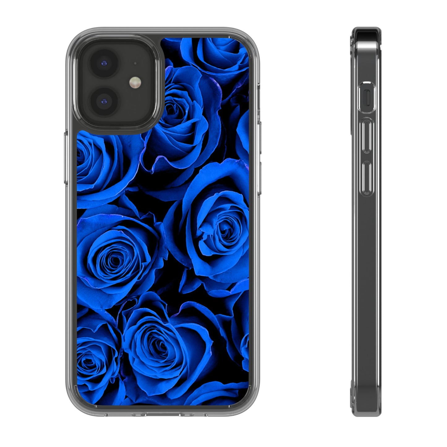 Clear Phone Case – Midnight Bloom