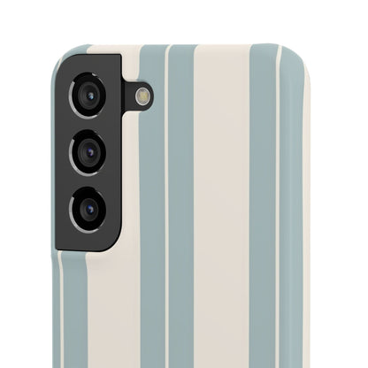 Snap Phone Case – Coastal Stripe