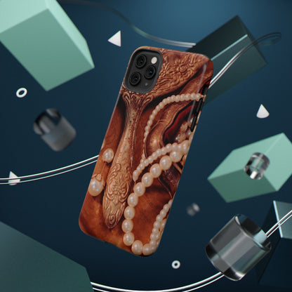 Impact-Resistant Phone Case – Bronze Vanity