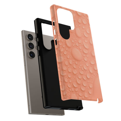 Protective Phone Case – Apricot Rain