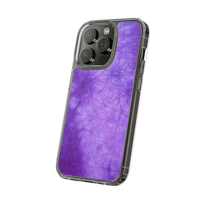 Clear Phone Case – Neon Dusk