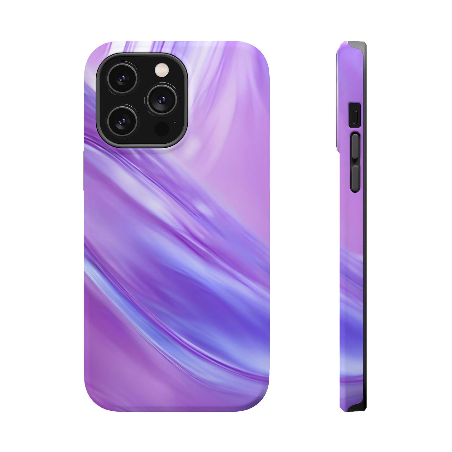 Wireless-Charging Compatible Case – Lavender Wave