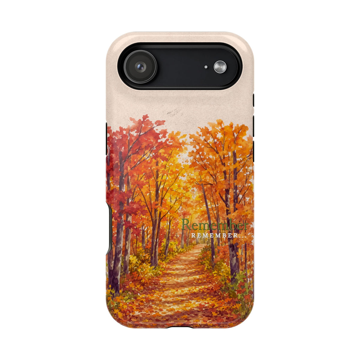 Wireless-Charging Compatible Case – Autumn Remembered – Compatible with iPhone 13–17 & Samsung Galaxy S25–S26 Series