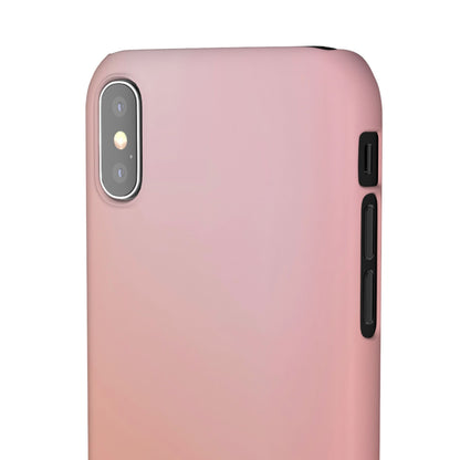 Snap Phone Case – Peachy Calm