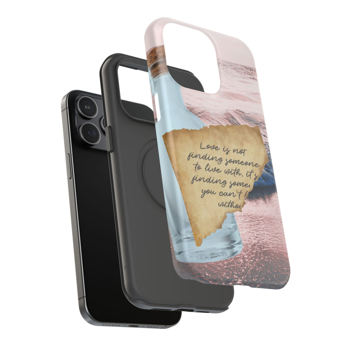Impact-Resistant Phone Case – Written in the Tide – Compatible with iPhone 11–17 & Samsung Galaxy S22–S26 Series