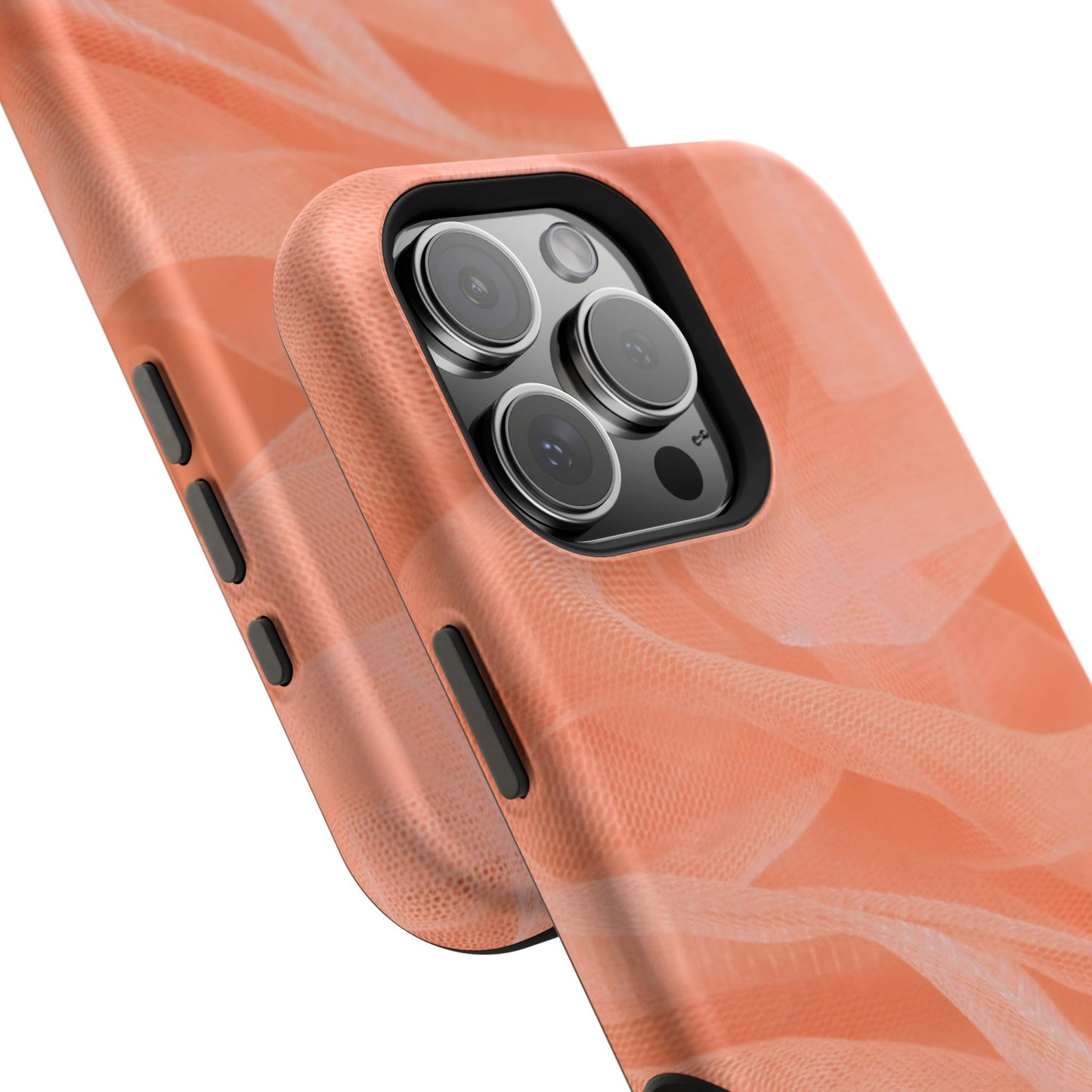 Wireless-Charging Compatible Case – Coral Veil