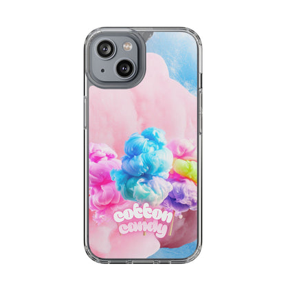Clear Phone Case – Cotton Candy Dream
