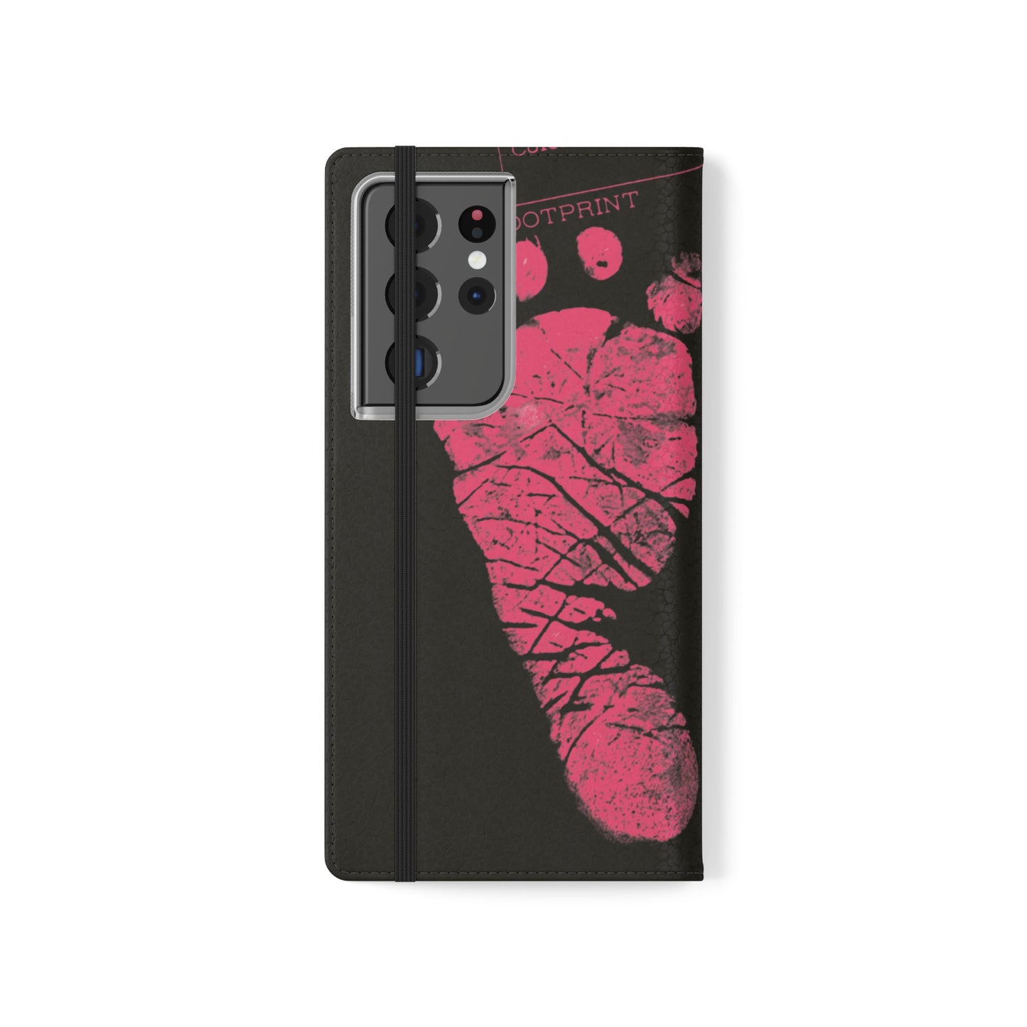 Flip Case – Mom’s Little Pink Footprints