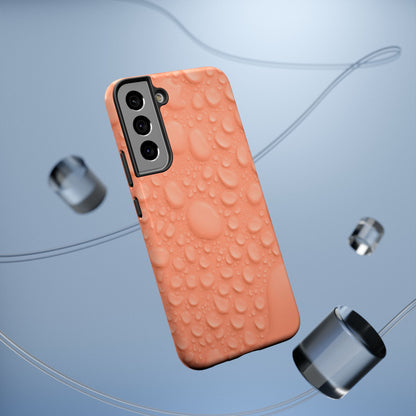 Impact-Resistant Phone Case – Apricot Rain