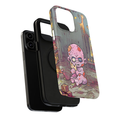 Zombie Baby Phone Case — Cute Creepy Impact-Resistant iPhone Case