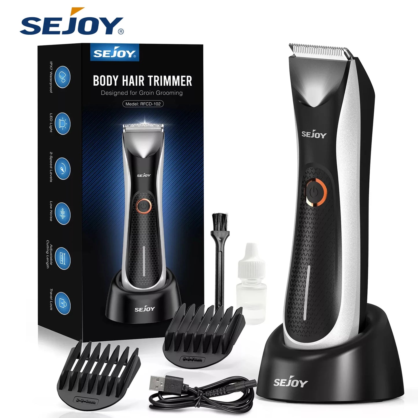 Body Hair Trimmer for Men Pubic Hair Trimmer Ball Shaver Hair Cutting Machine