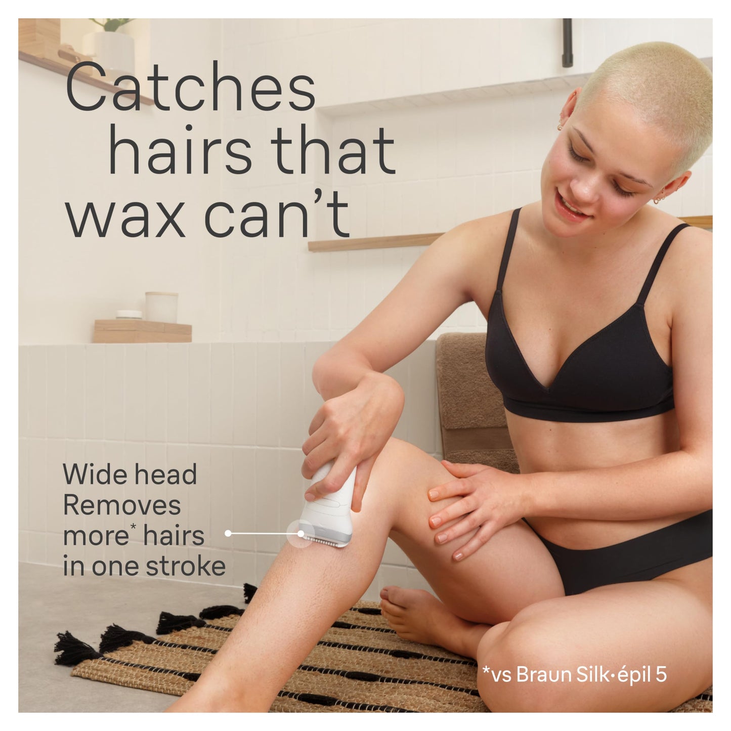 Braun Silk-épil 7 Epilator Kit (SE7-141) – Wet & Dry Hair Removal, Venus Razor Included, Up to 1 Month Smooth Skin