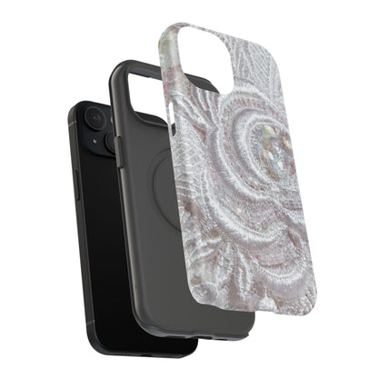 Impact-Resistant Phone Case – Lace Veil