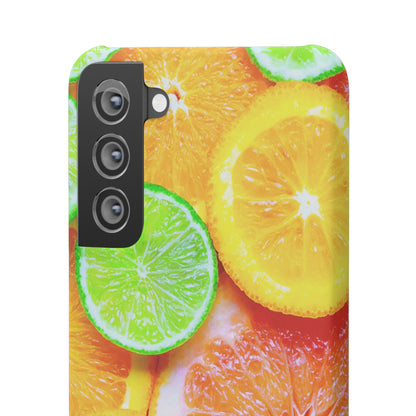 Snap Phone Case – Sunkissed Citrus