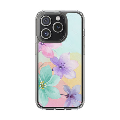 Clear Phone Case – Water Petal