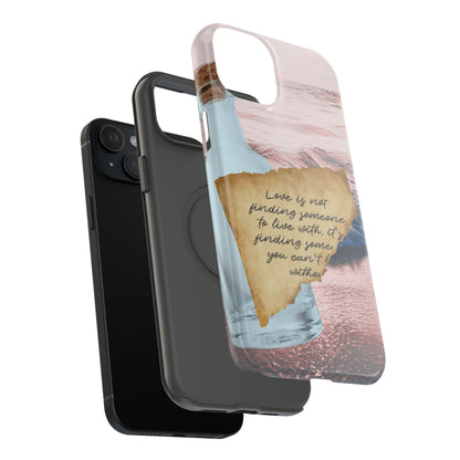 Impact-Resistant Phone Case – Written in the Tide – Compatible with iPhone 11–17 & Samsung Galaxy S22–S26 Series