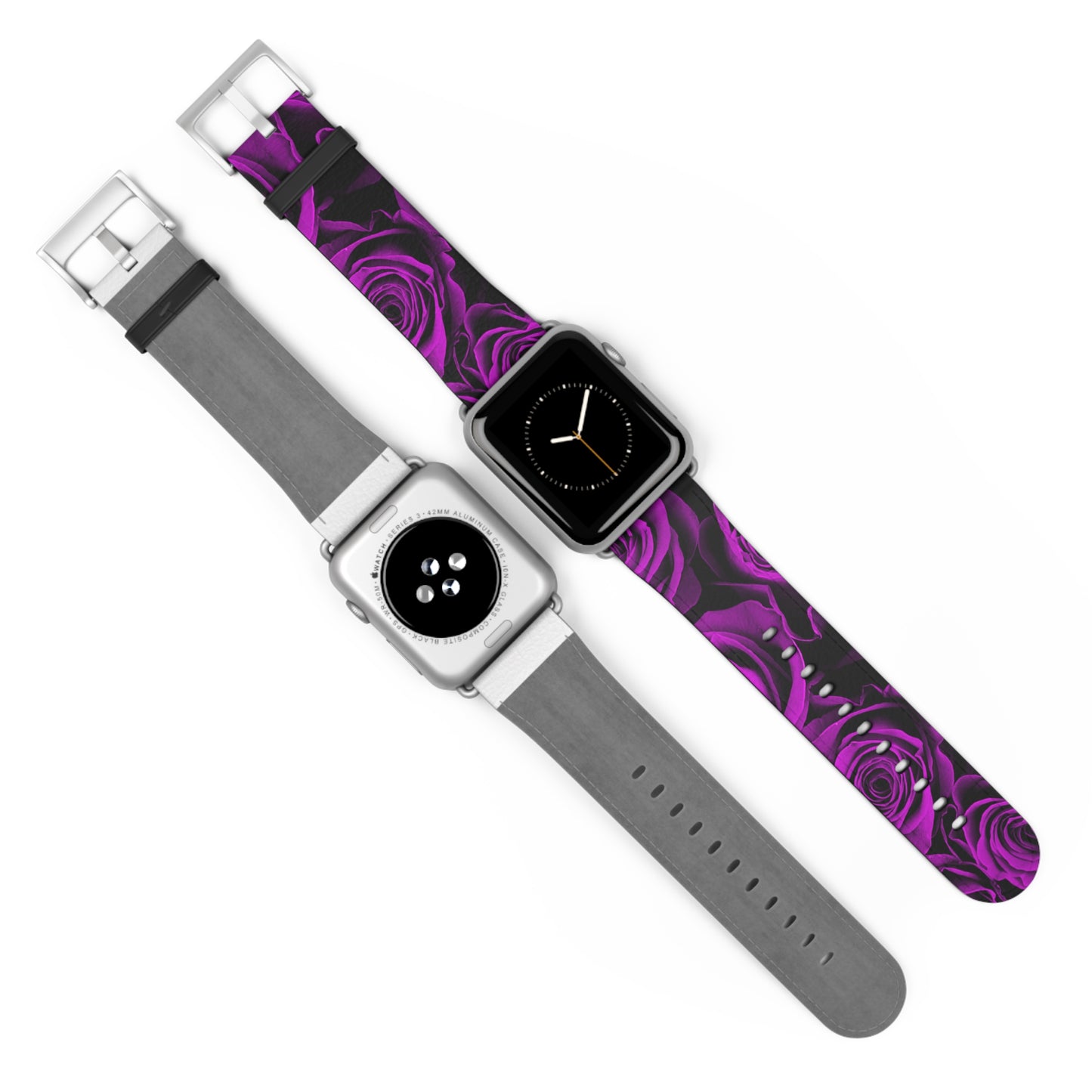 Watch Band – Amethyst Roses