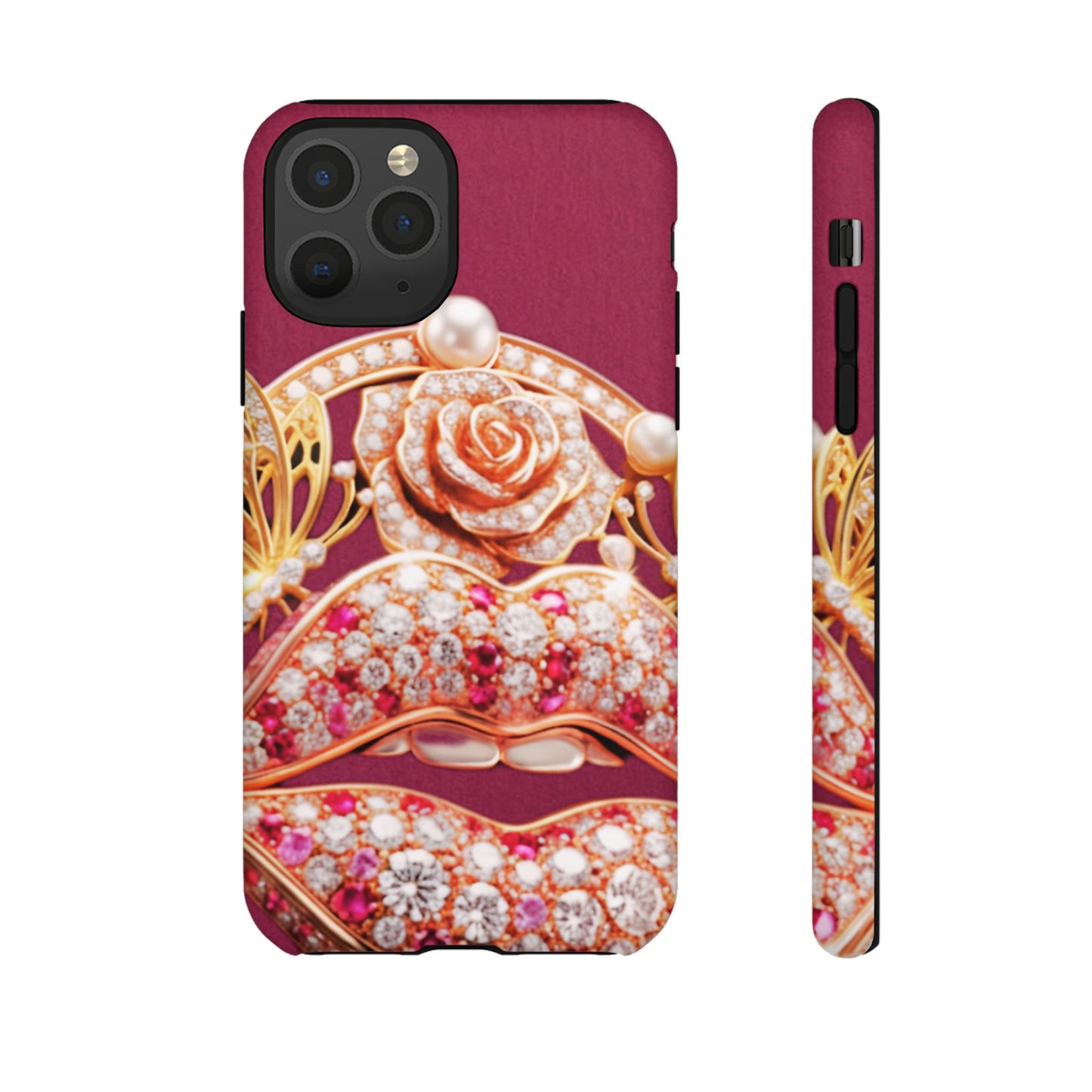 Protective Phone Case – Kiss of Gold