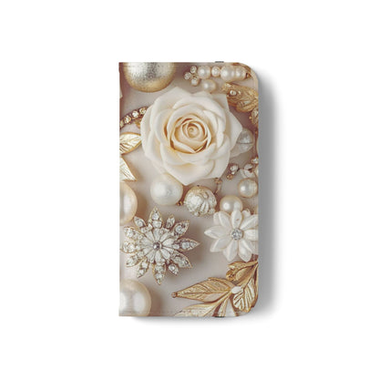 Flip Case – Ivory Opulence