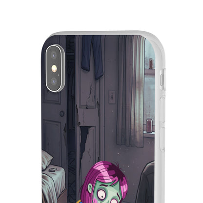 Zombie Girl Phone Case — Cute Creepy Cartoon Phone Cover