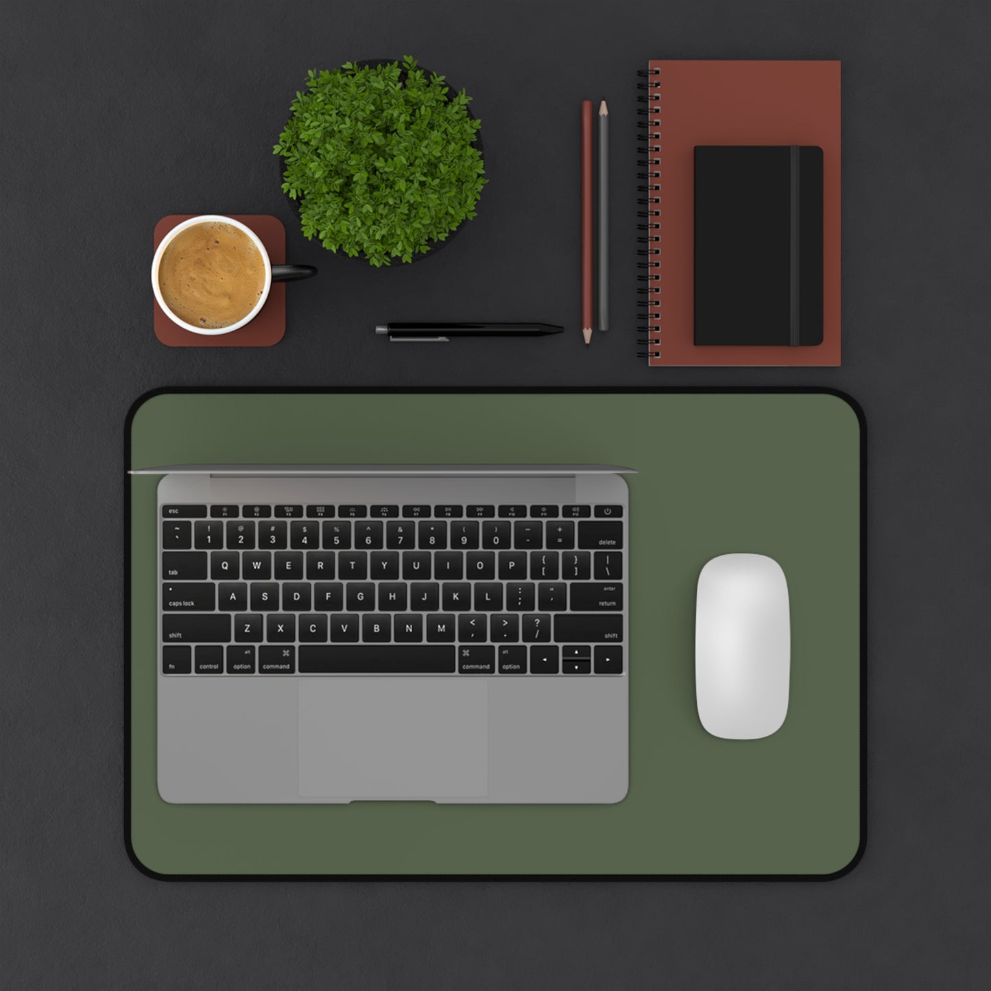 Desk Mat – Cabin Green