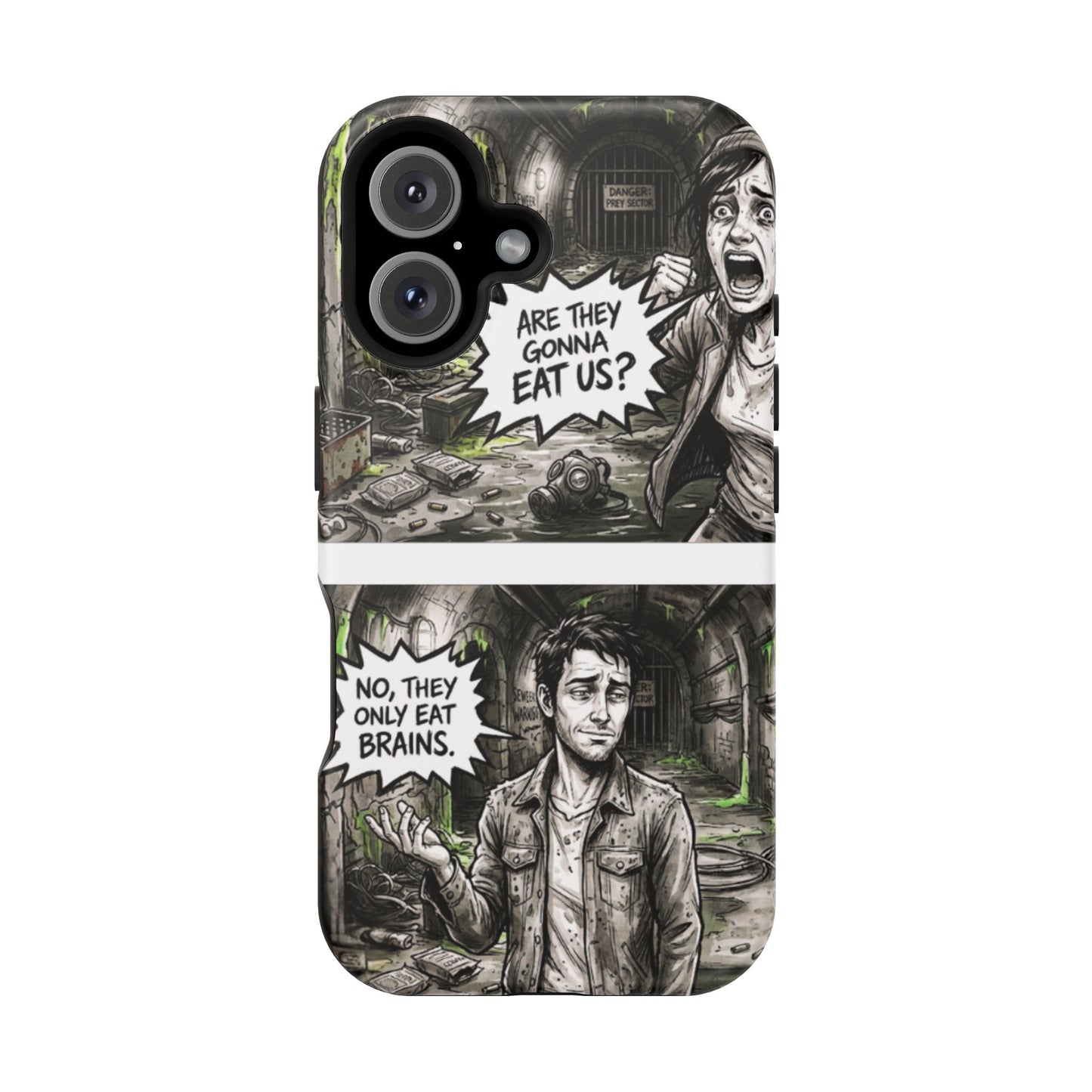 Wireless-Charging Compatible Case – Brains Only