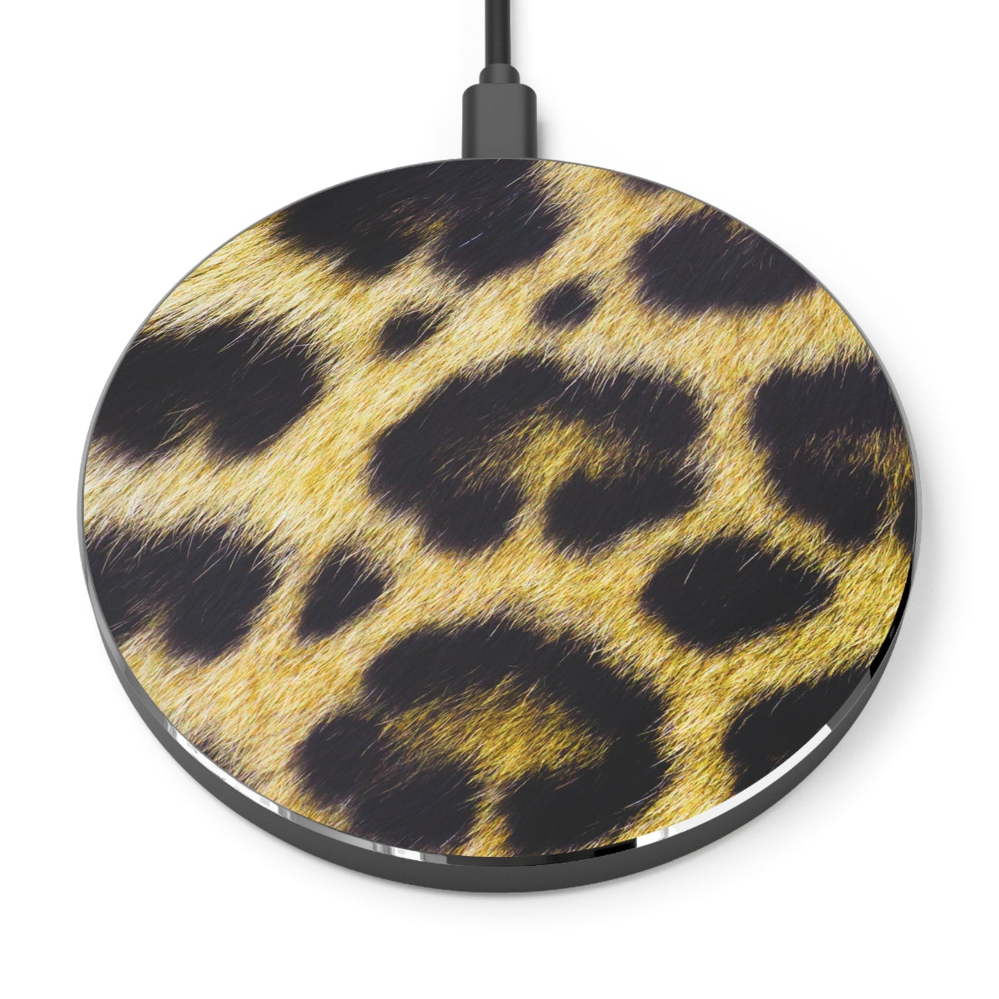 Wireless Charger – Leopard Luxe