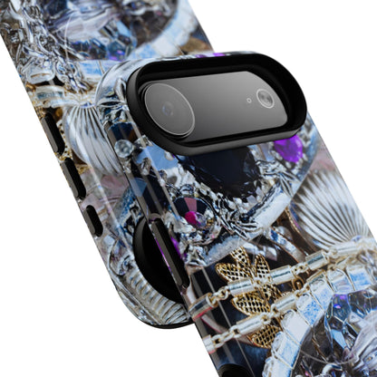 Protective Magnetic Phone Case – Chrome Jewel