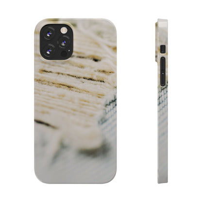 Slim Phone Case – Woven Warmth