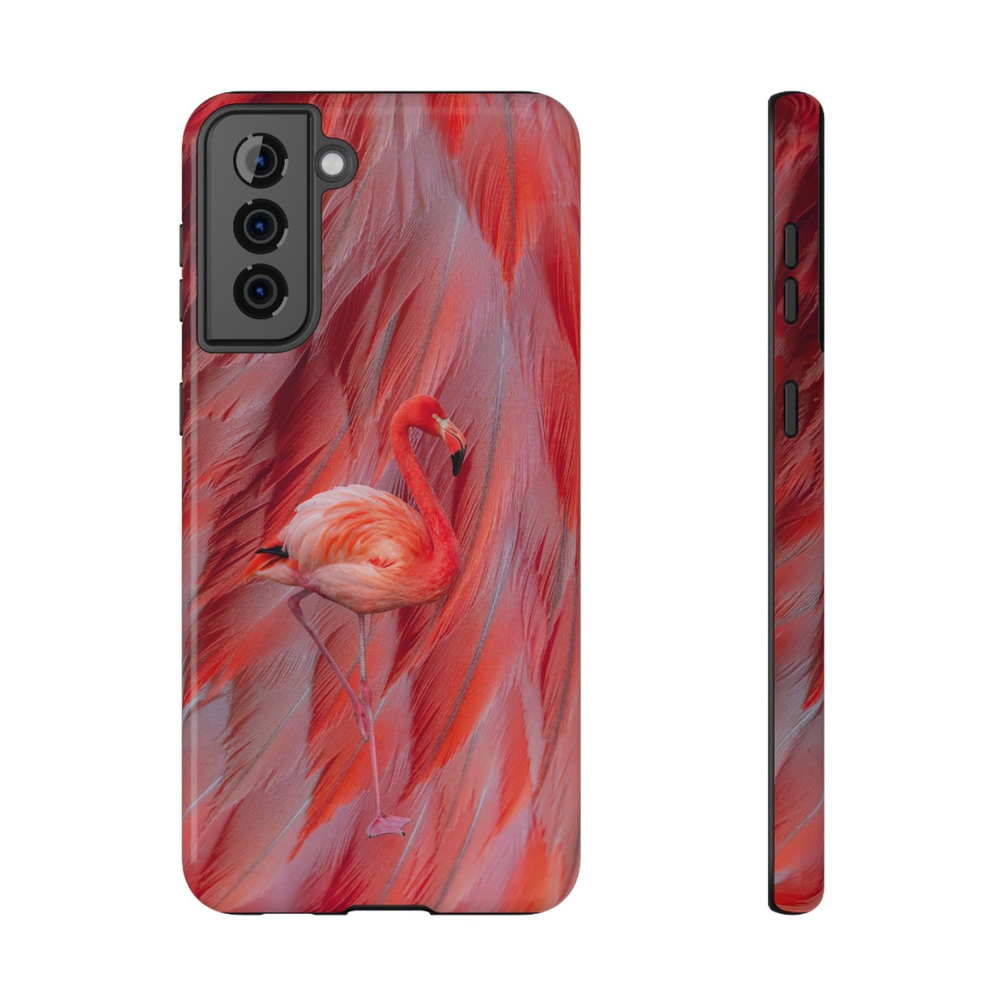 Impact-Resistant Phone Case – Scarlet Plume