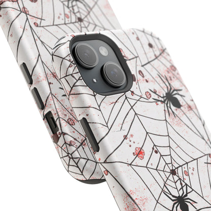 Impact-Resistant Phone Case – Blood Web