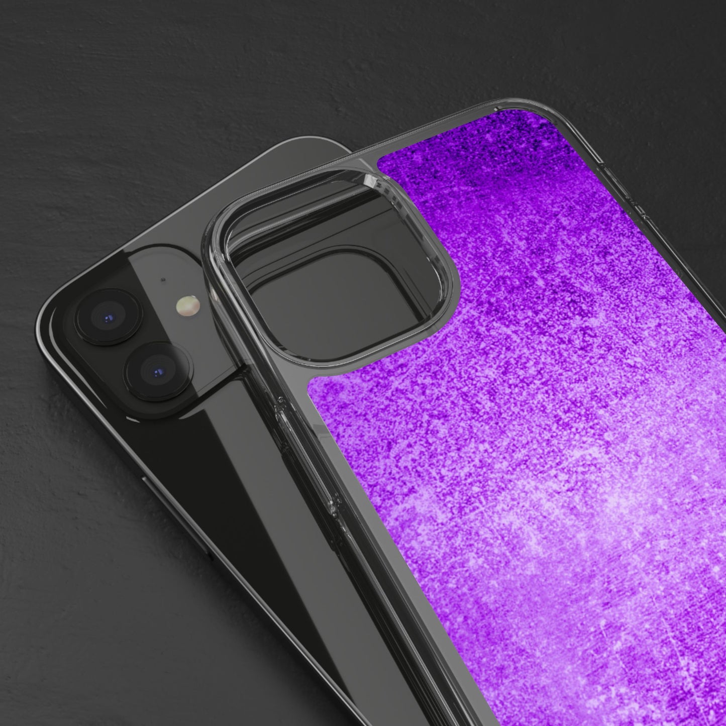 Clear Phone Case – Violet Voltage